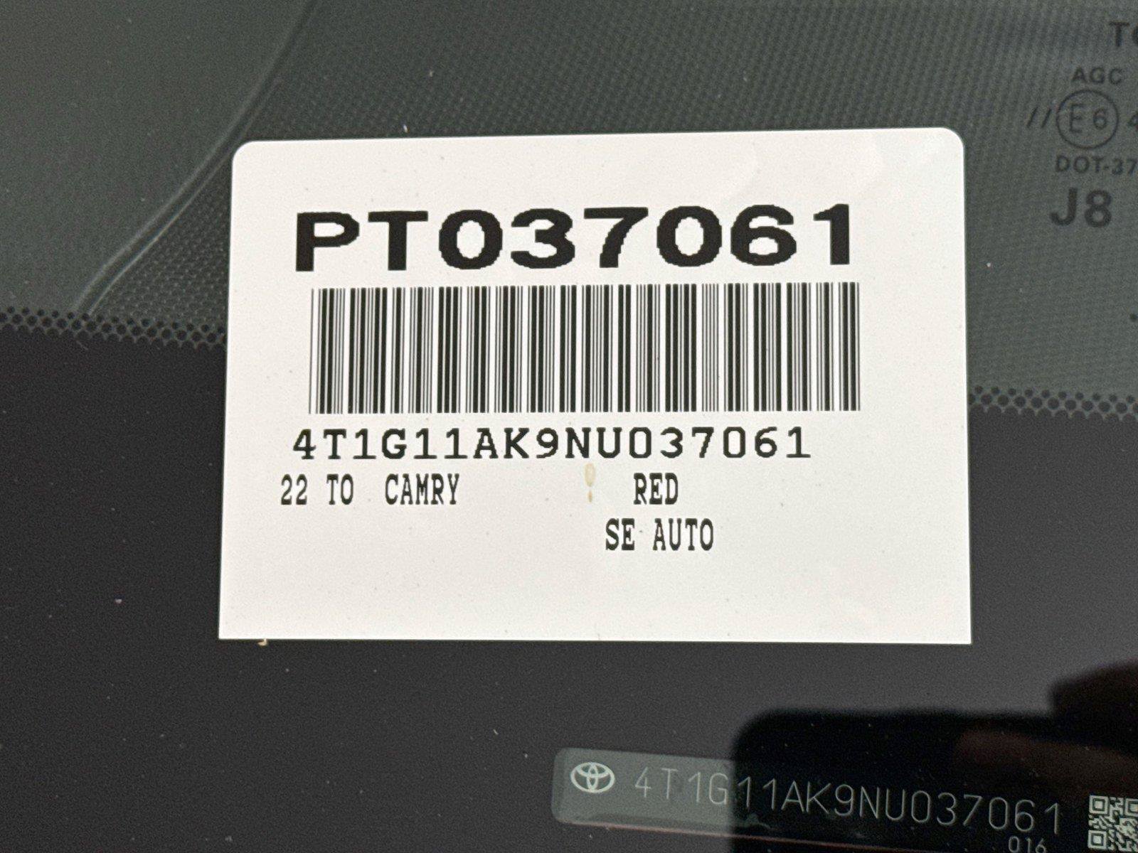 Certified 2022 Toyota Camry SE FWD image 43