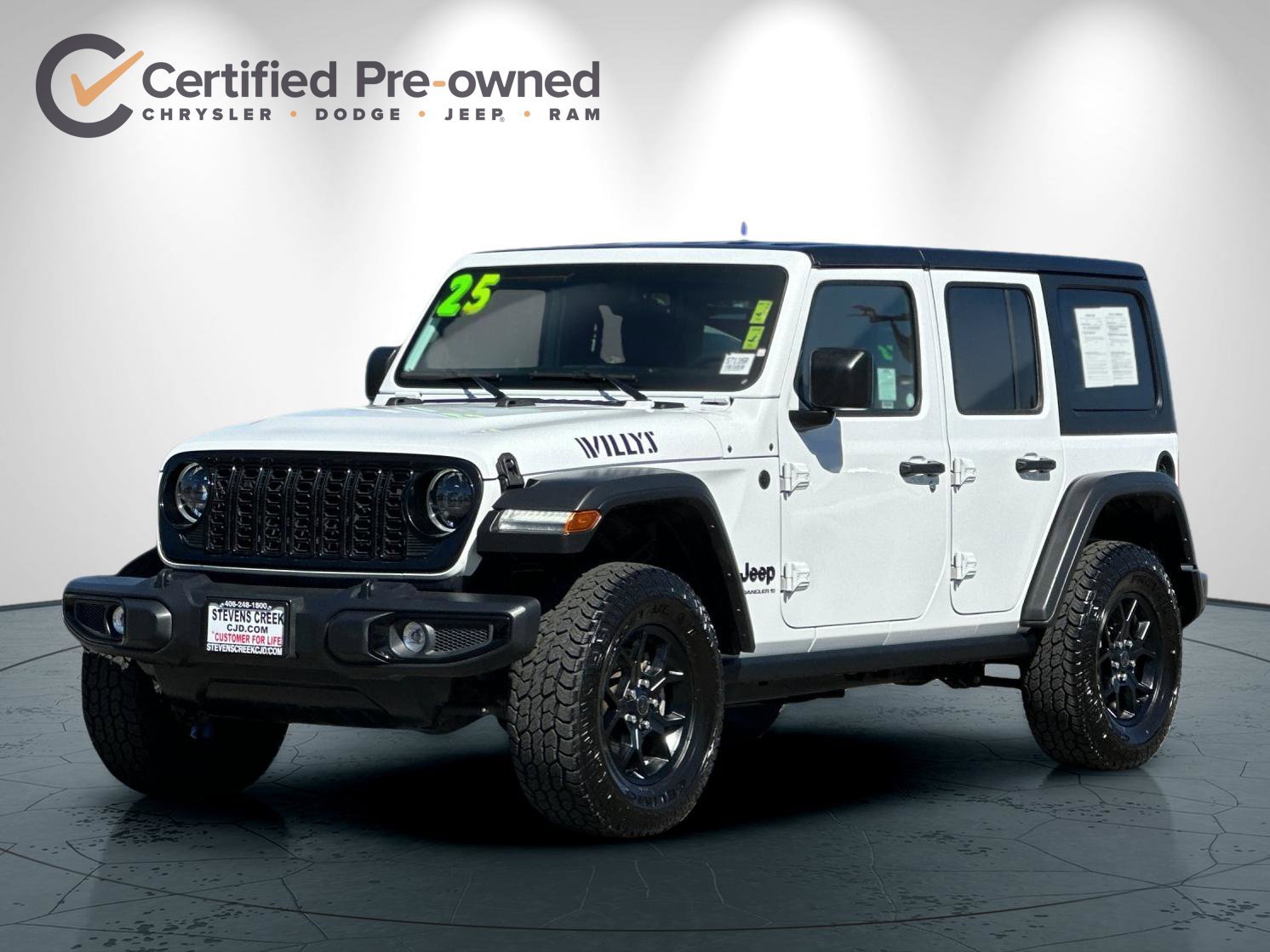 Certified 2025 Jeep Wrangler Unlimited Sport AWD/4WD image 8