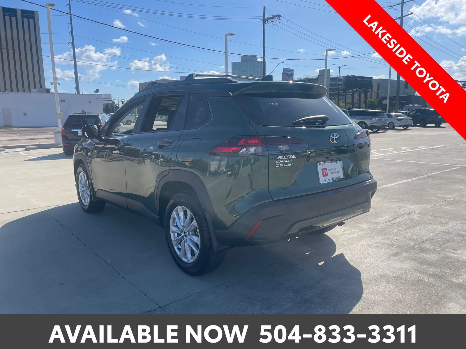 Certified 2026 Toyota Corolla Cross LE w/ Moonroof Package FWD image 4