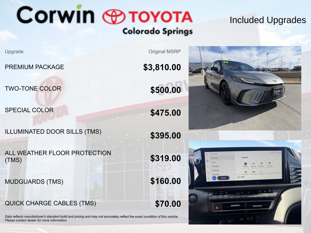 Used 2026 Toyota Camry XSE w/ Premium Package image 4