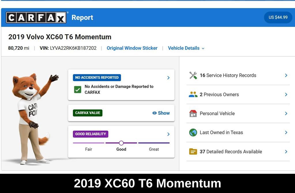 Used 2019 Volvo XC60 T6 Momentum w/ Advanced Package AWD/4WD image 9