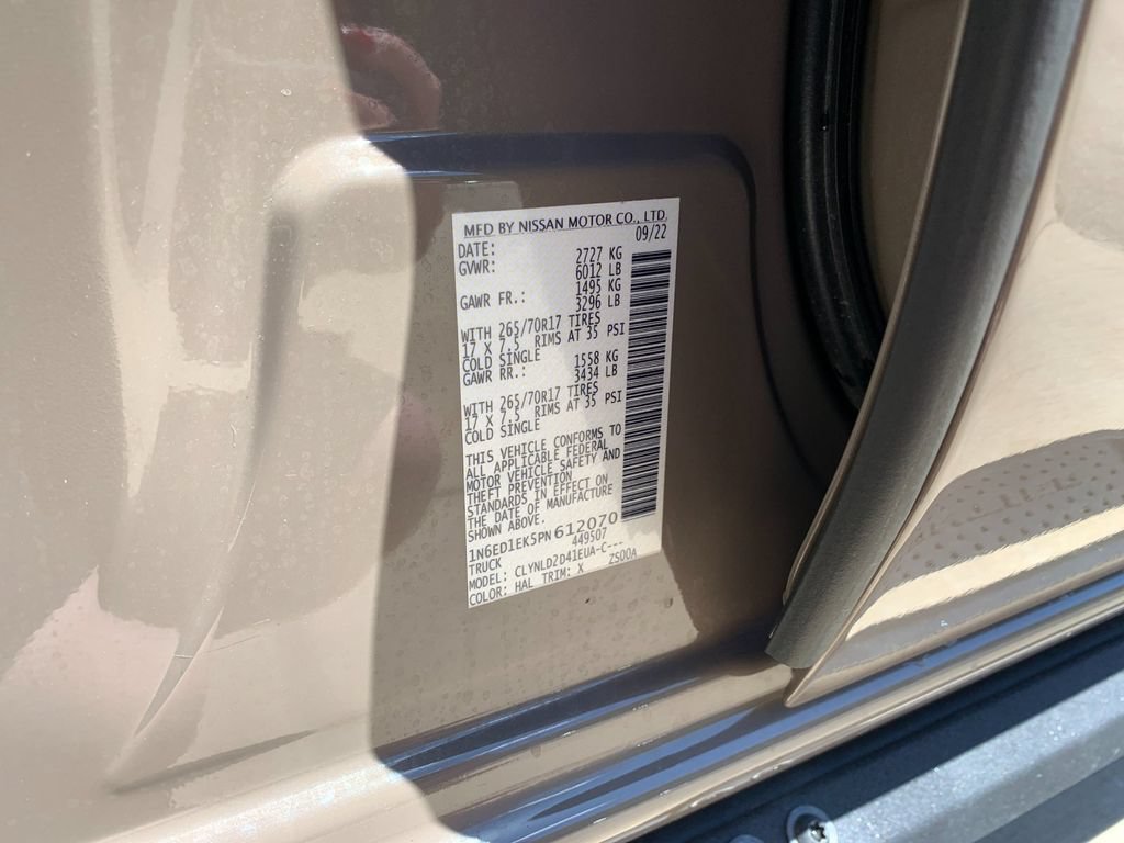 Used 2023 Nissan Frontier PRO-4X w/ Pro Convenience Package AWD/4WD image 35