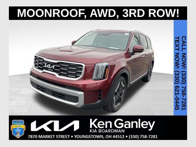Certified 2023 Kia Telluride S w/ S Sunroof Package
