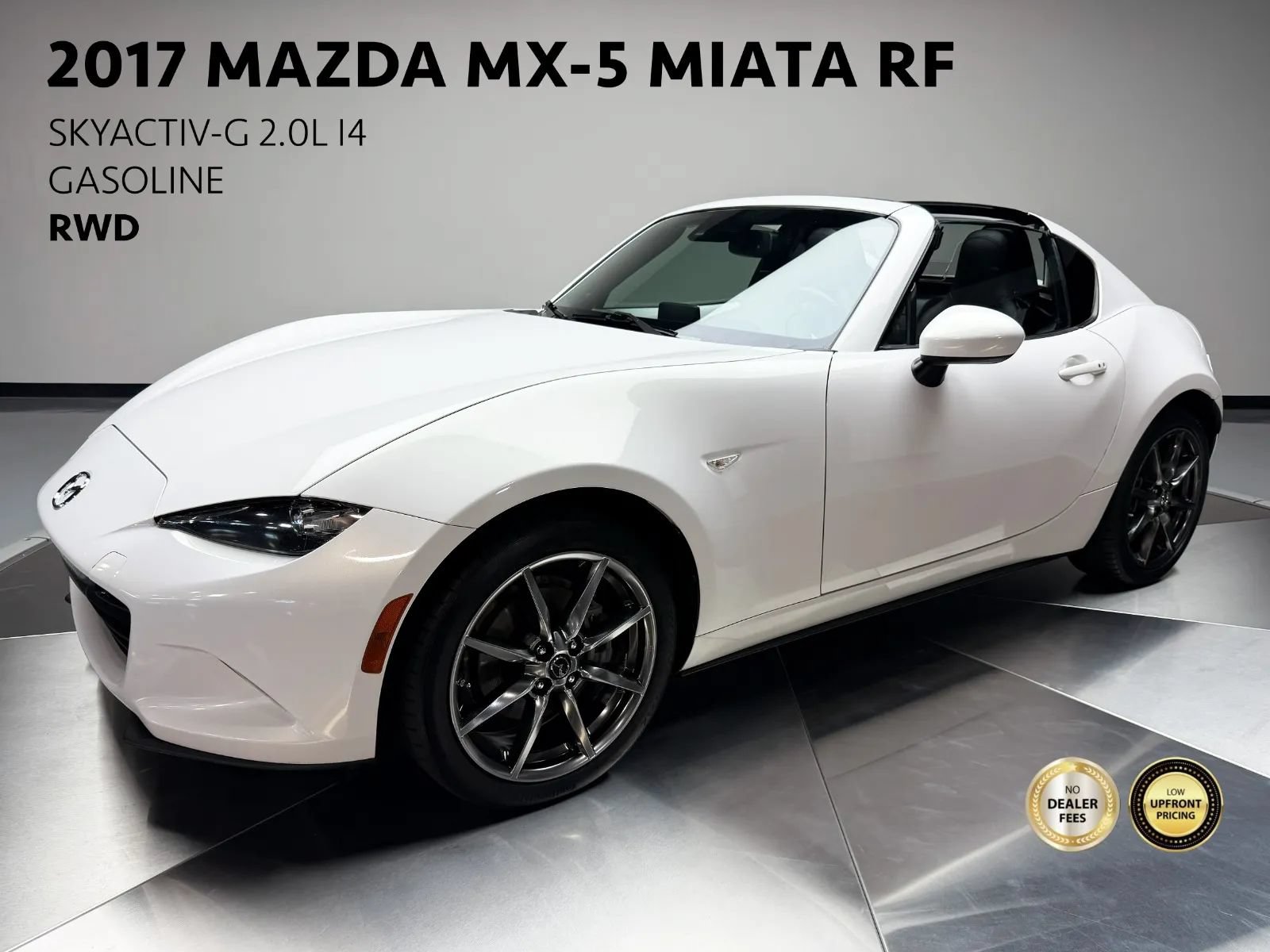 Used 2017 MAZDA MX-5 Miata RF Grand Touring RWD image 1