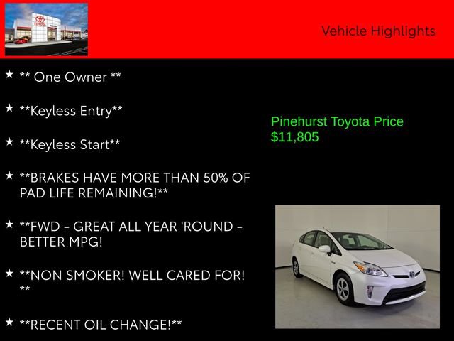 Used 2014 Toyota Prius Two image 7