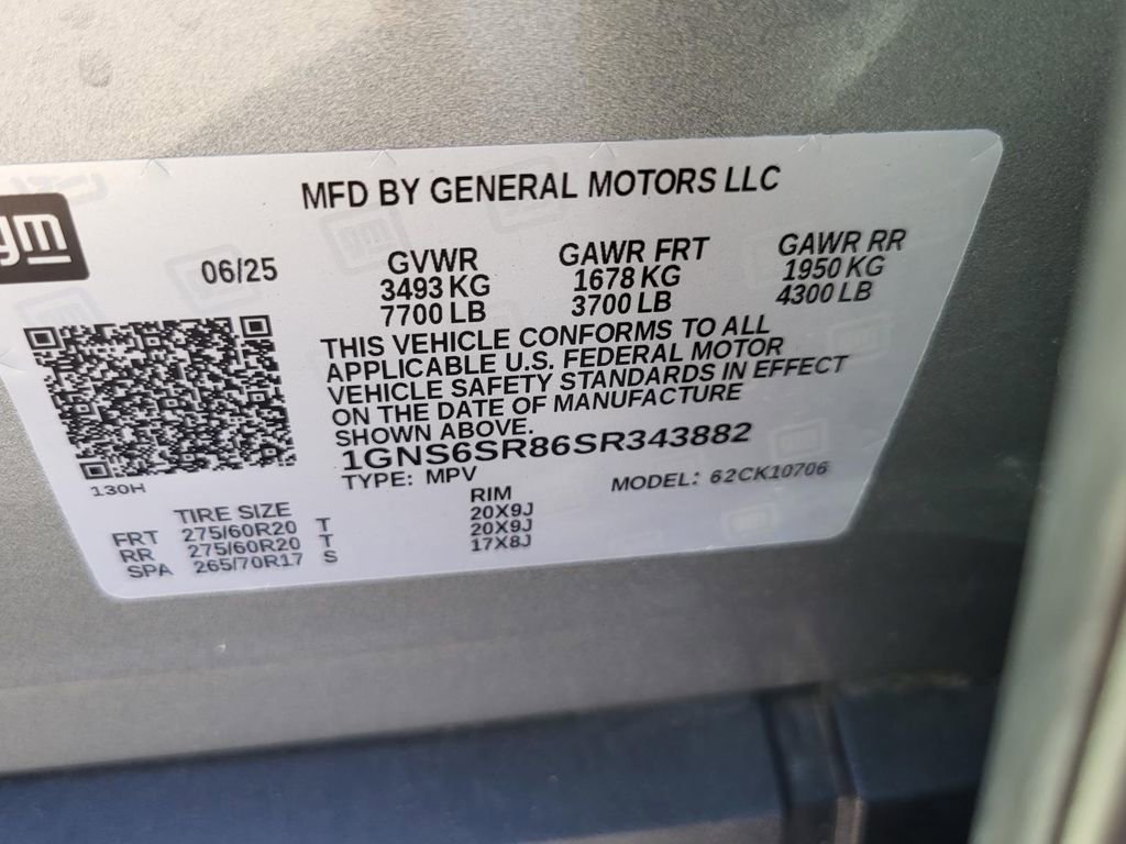 Certified 2025 Chevrolet Tahoe Premier w/ Sun And Tow Package AWD/4WD image 35