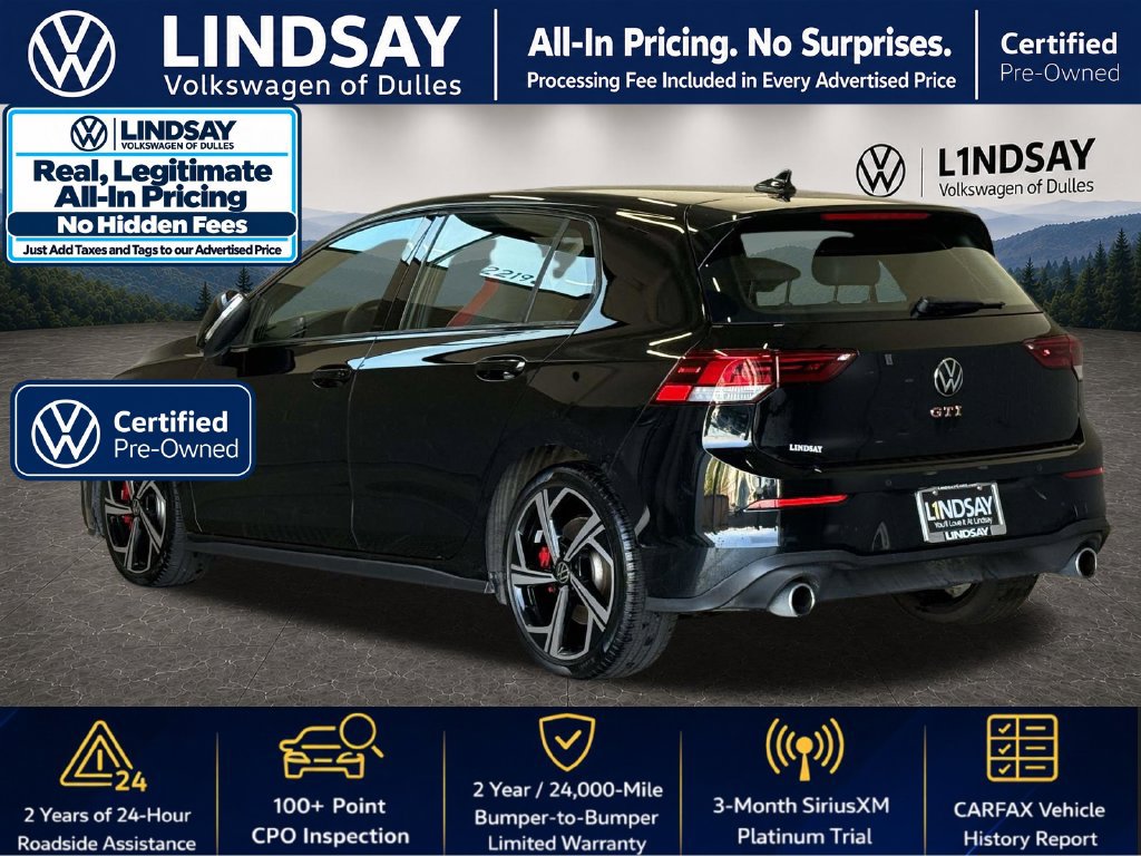 Used 2025 Volkswagen GTI SE FWD image 5