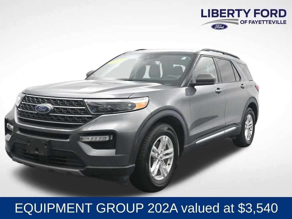Used 2022 Ford Explorer XLT w/ Equipment Group 202A RWD image 1