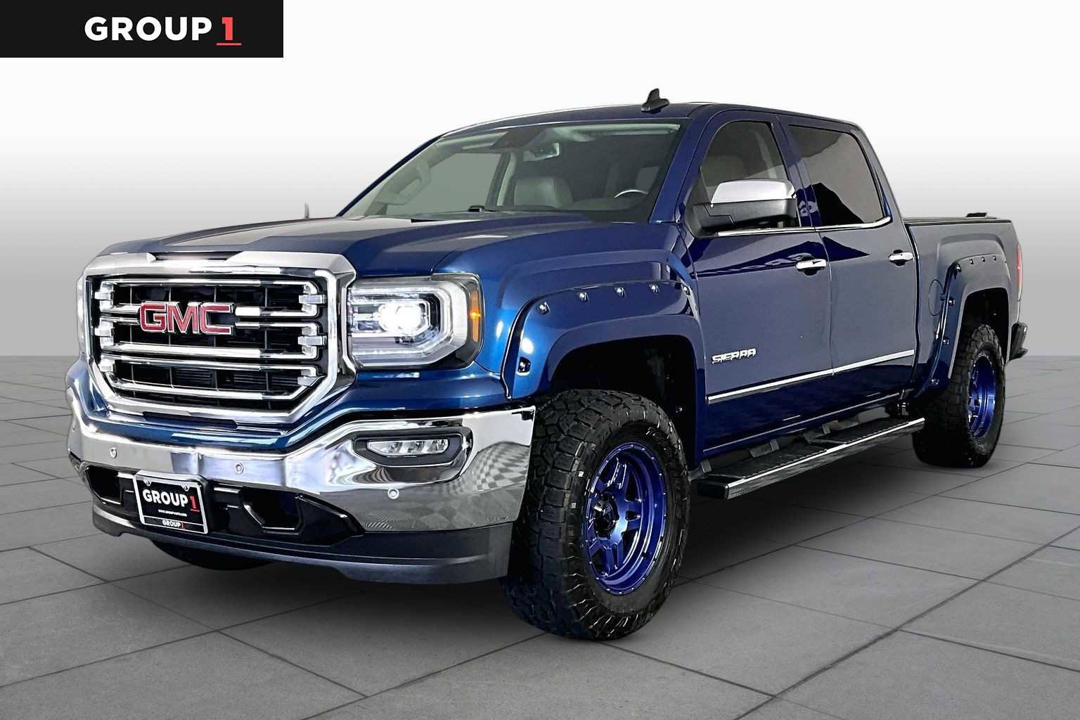 Used 2018 GMC Sierra 1500 SLT w/ Enhanced Driver Alert Package RWD image 1