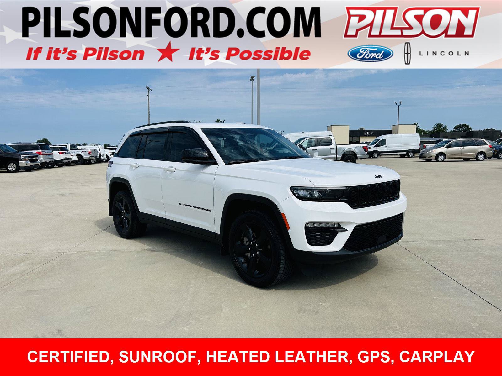 Used 2023 Jeep Grand Cherokee Limited w/ Black Appearance Package