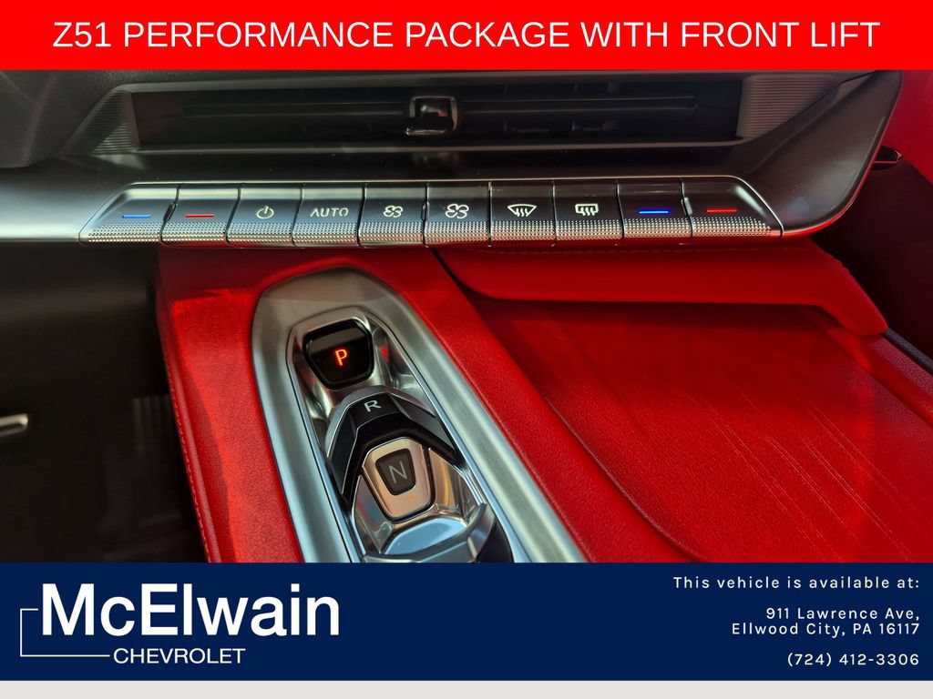 Used 2026 Chevrolet Corvette Stingray Preferred Cpe w/ Z51 Performance Package RWD image 25