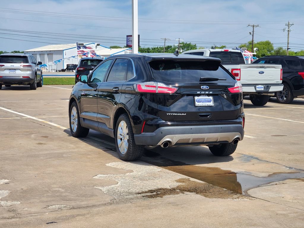 Certified 2021 Ford Edge Titanium w/ Cargo Accessory Package FWD image 5