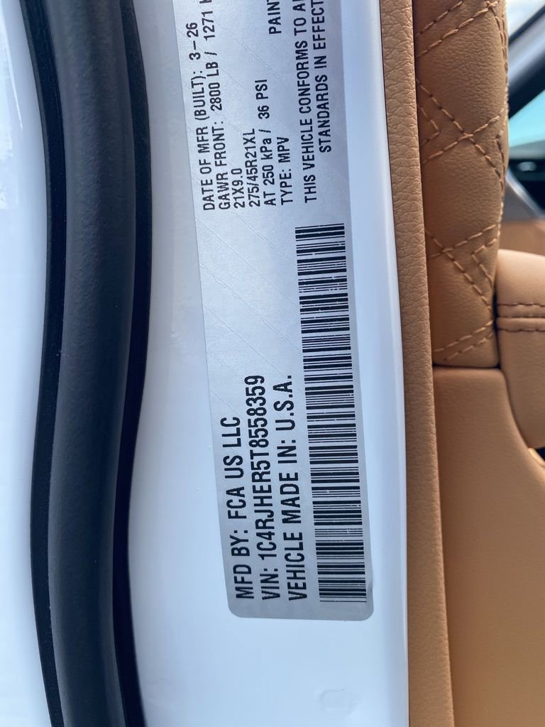 New 2026 Jeep Grand Cherokee Summit AWD/4WD image 47