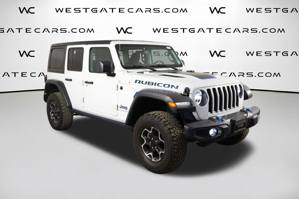 Used 2023 Jeep Wrangler Unlimited Rubicon 4xe w/ Cold Weather Group AWD/4WD image 44