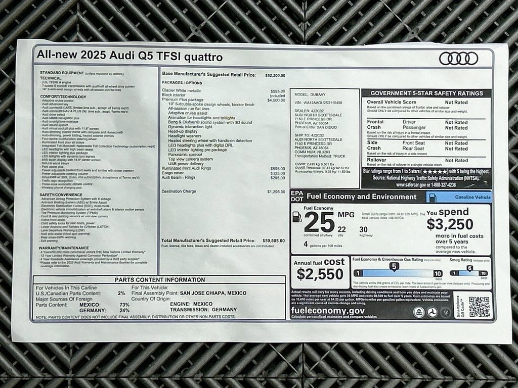 Used 2025 Audi Q5 Premium Plus image 35