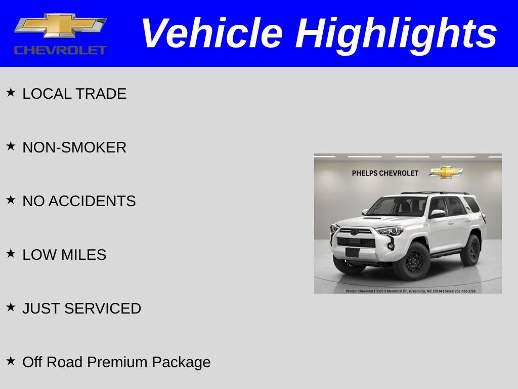 Used 2023 Toyota 4Runner TRD Off-Road Premium w/ Moonroof Package image 2