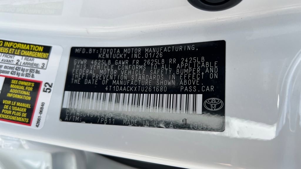 Certified 2026 Toyota Camry SE image 45