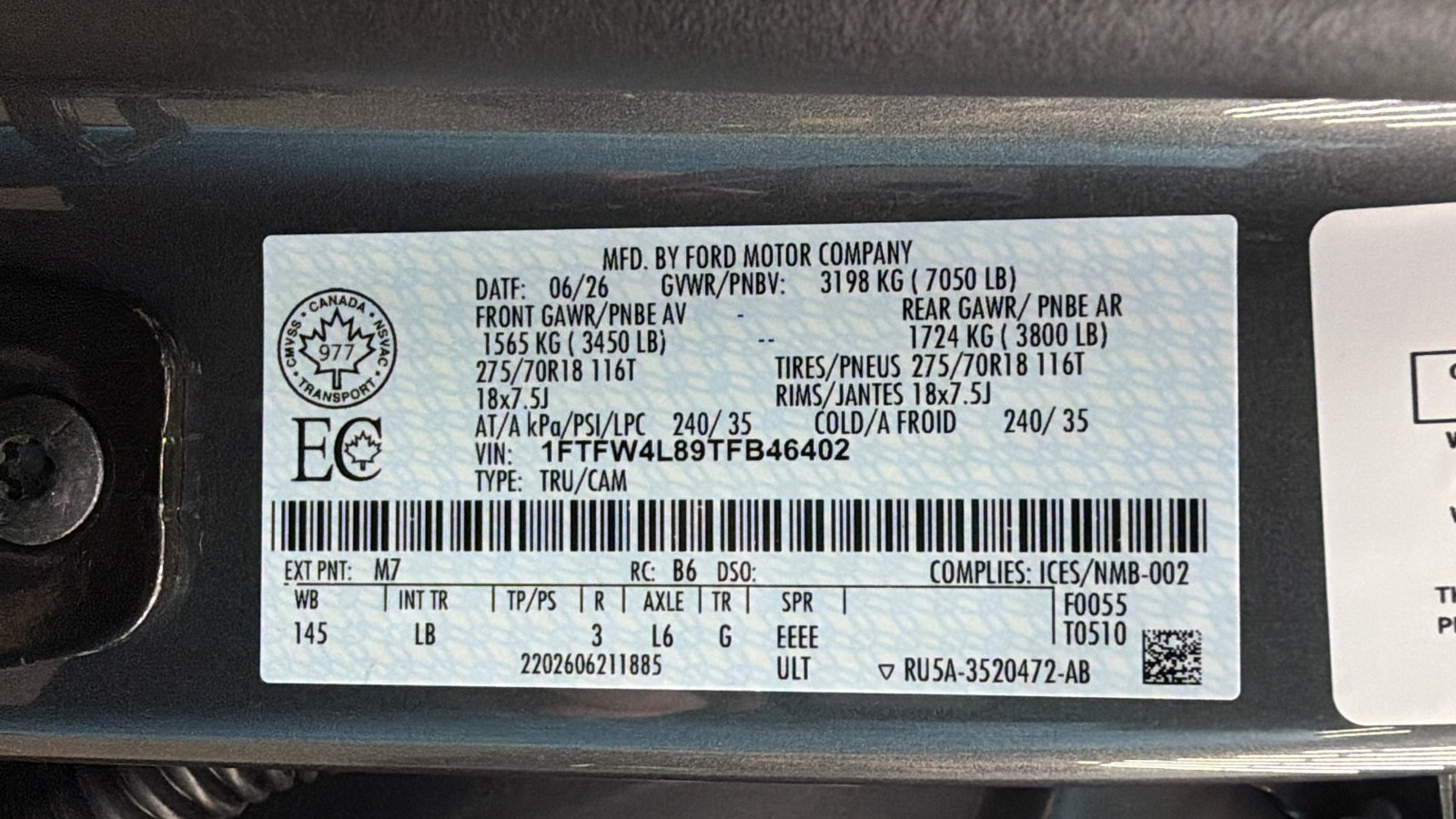 Used 2026 Ford F150 Tremor w/ Tow/Haul Package AWD/4WD image 41