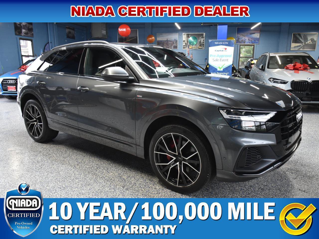 Used 2020 Audi Q8 Premium Plus w/ Premium Plus Package AWD/4WD video 1