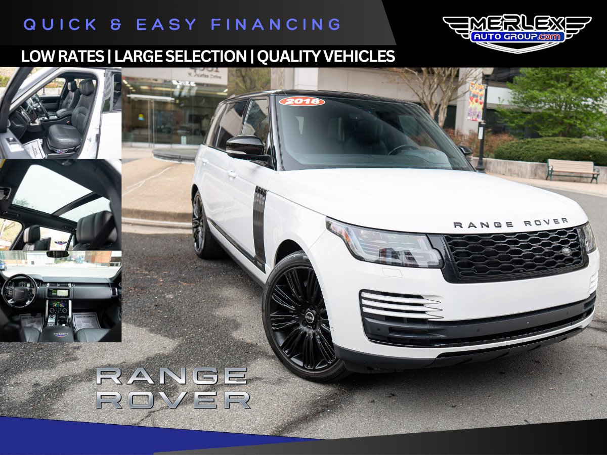 Used 2018 Land Rover Range Rover Long Wheelbase Supercharged