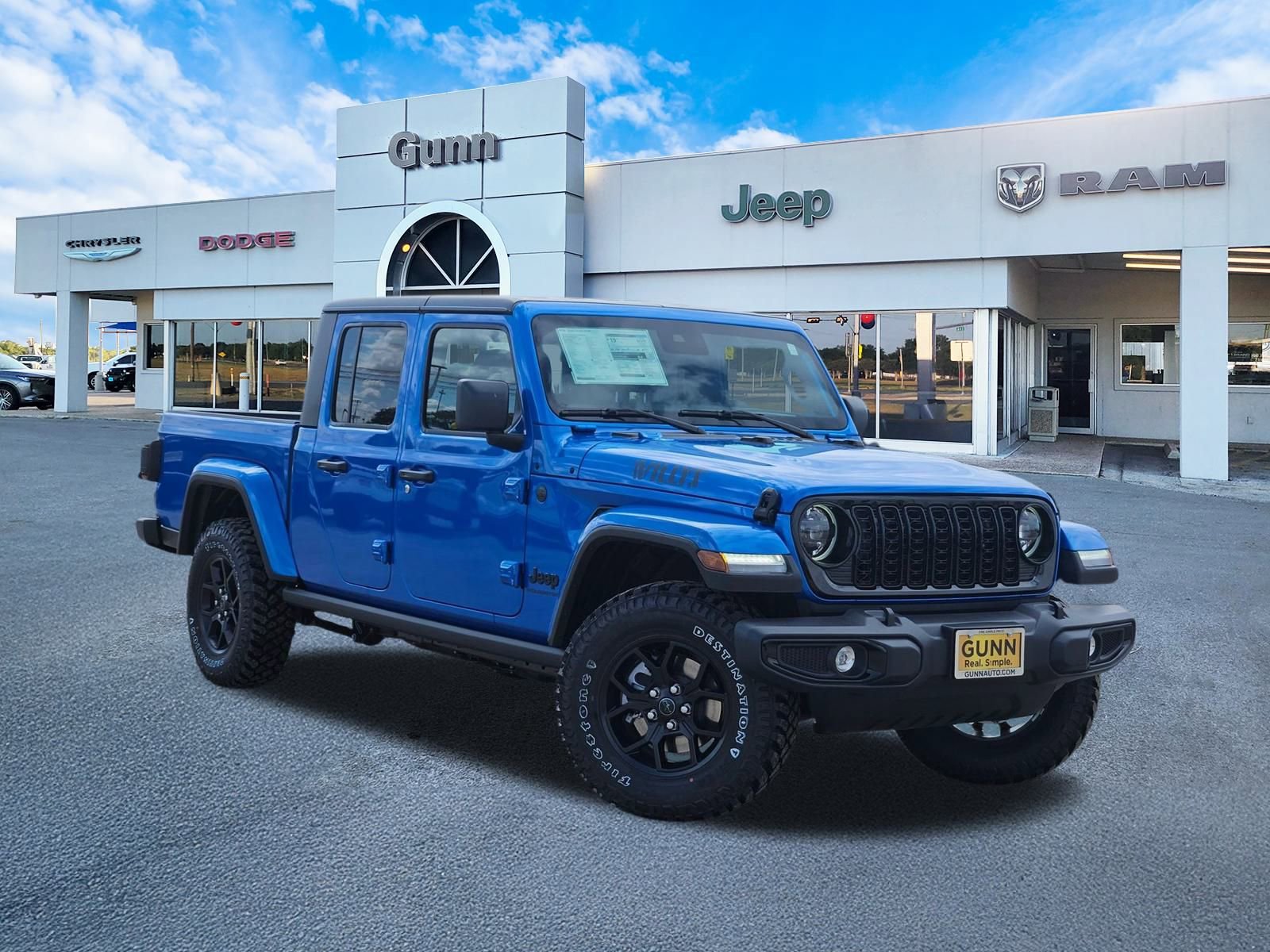 New 2025 Jeep Gladiator Willys