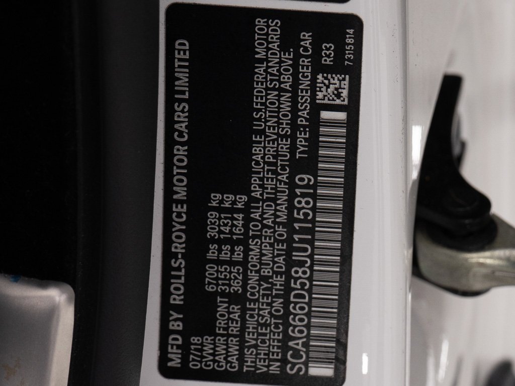 Certified 2018 Rolls-Royce Dawn image 54