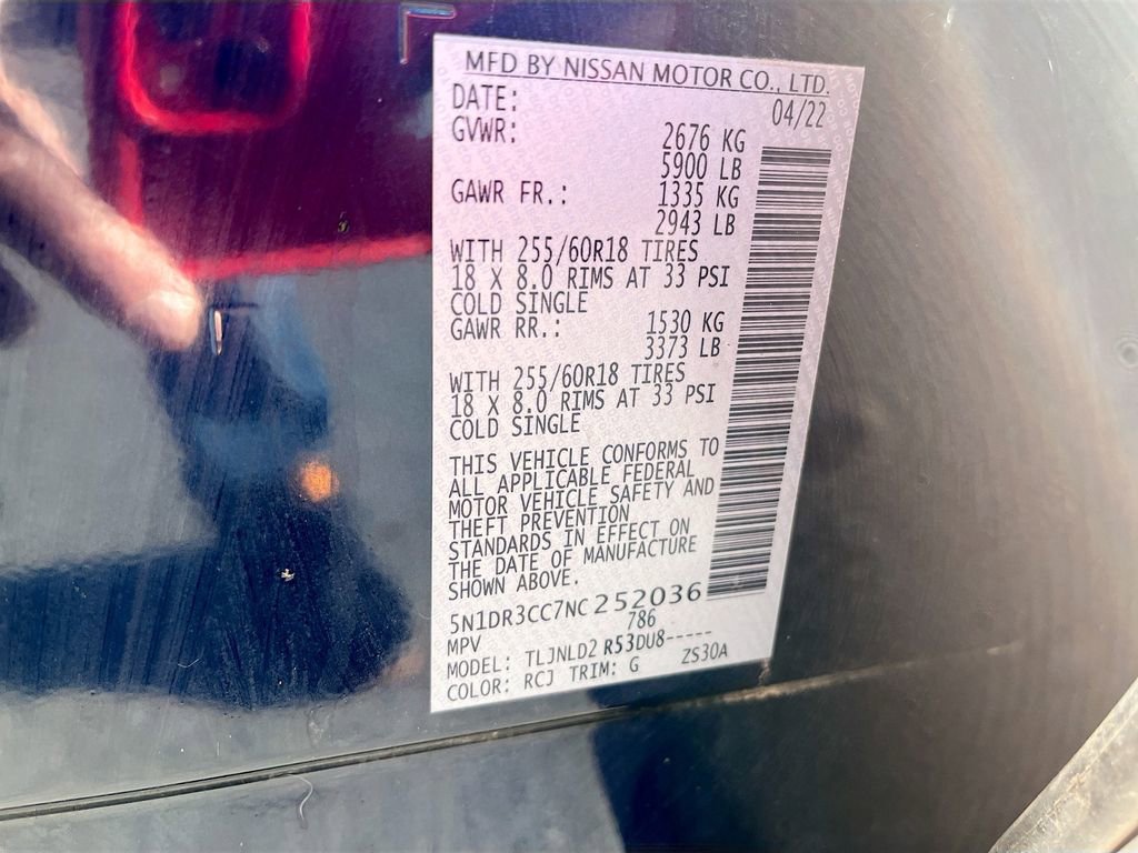 Used 2022 Nissan Pathfinder SL w/ SL Black Package image 33