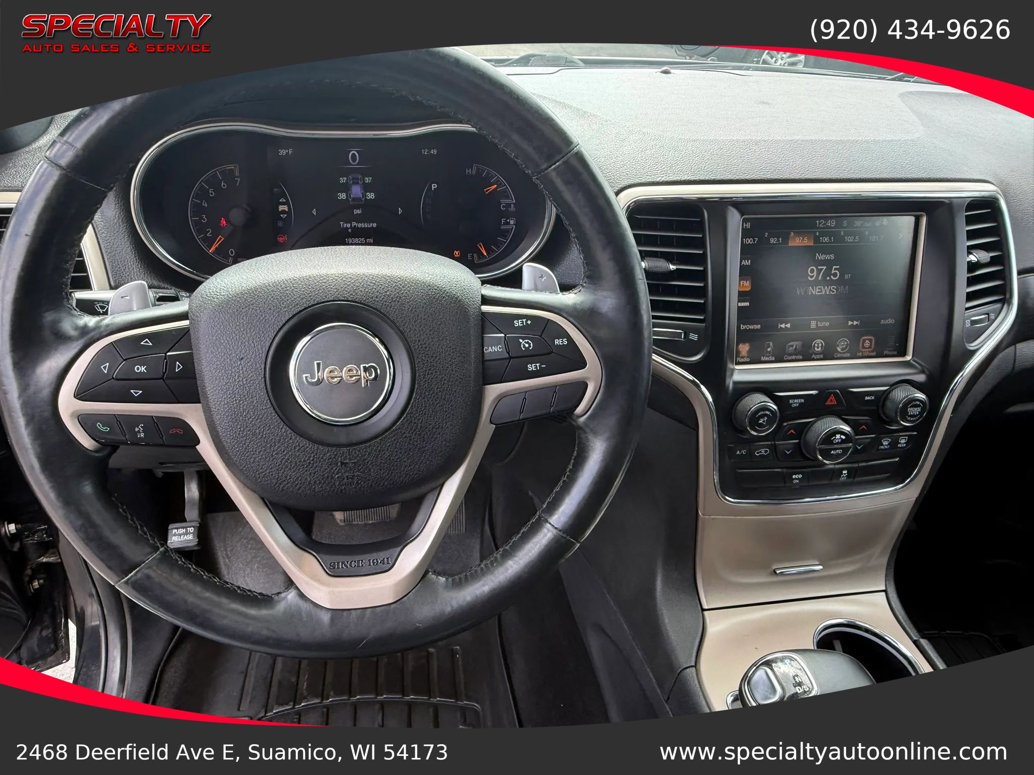 Used 2014 Jeep Grand Cherokee Altitude image 13
