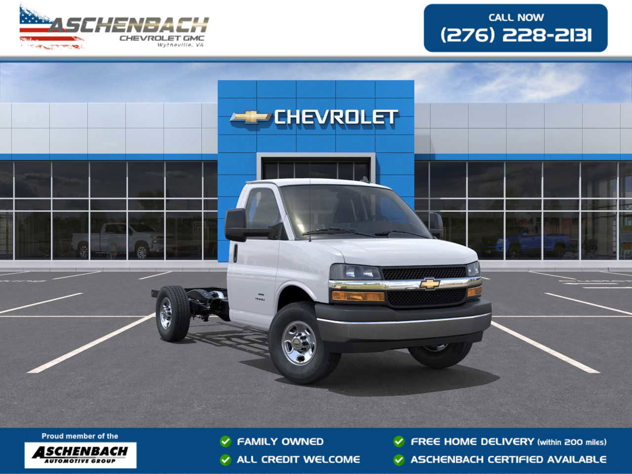 New 2025 Chevrolet Express 3500 w/ Power Convenience Package