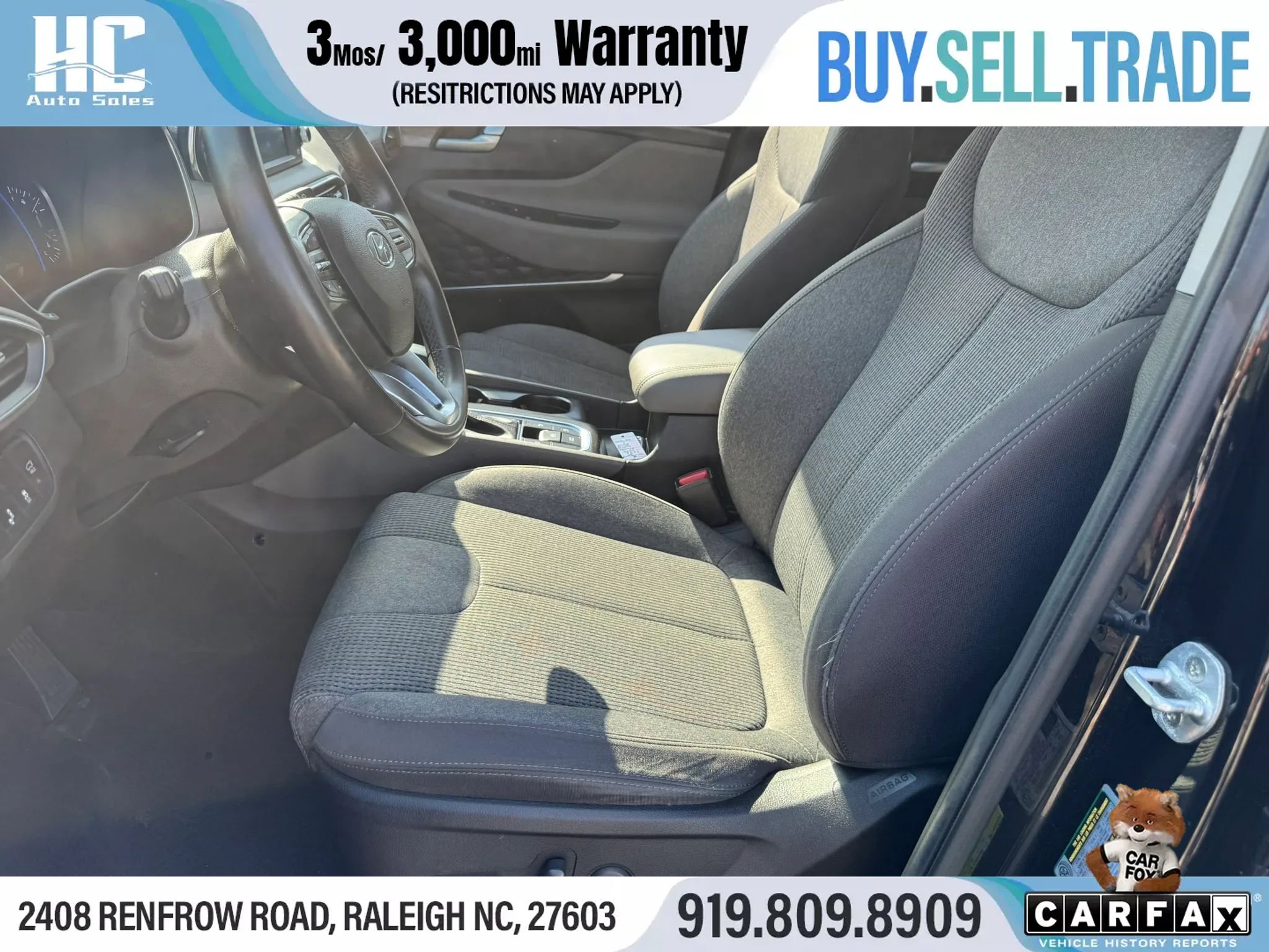 Used 2019 Hyundai Santa Fe SEL FWD image 13