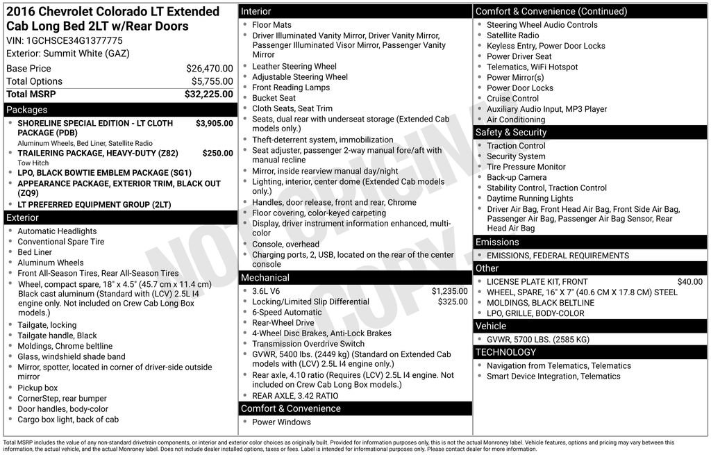 Used 2016 Chevrolet Colorado LT image 28