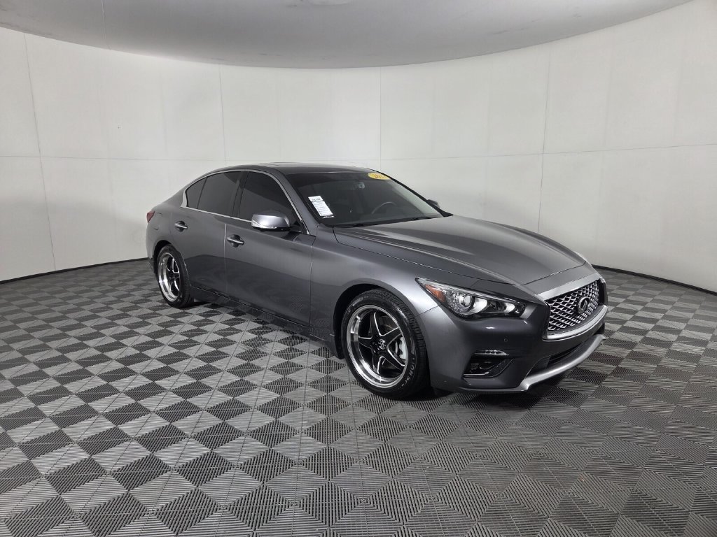 Used 2023 INFINITI Q50 Luxe w/ Cargo Package RWD image 3
