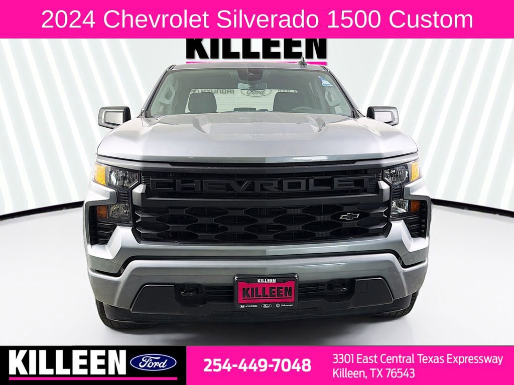 Used 2024 Chevrolet Silverado 1500 Custom w/ LPO, Dark Essentials Package image 2