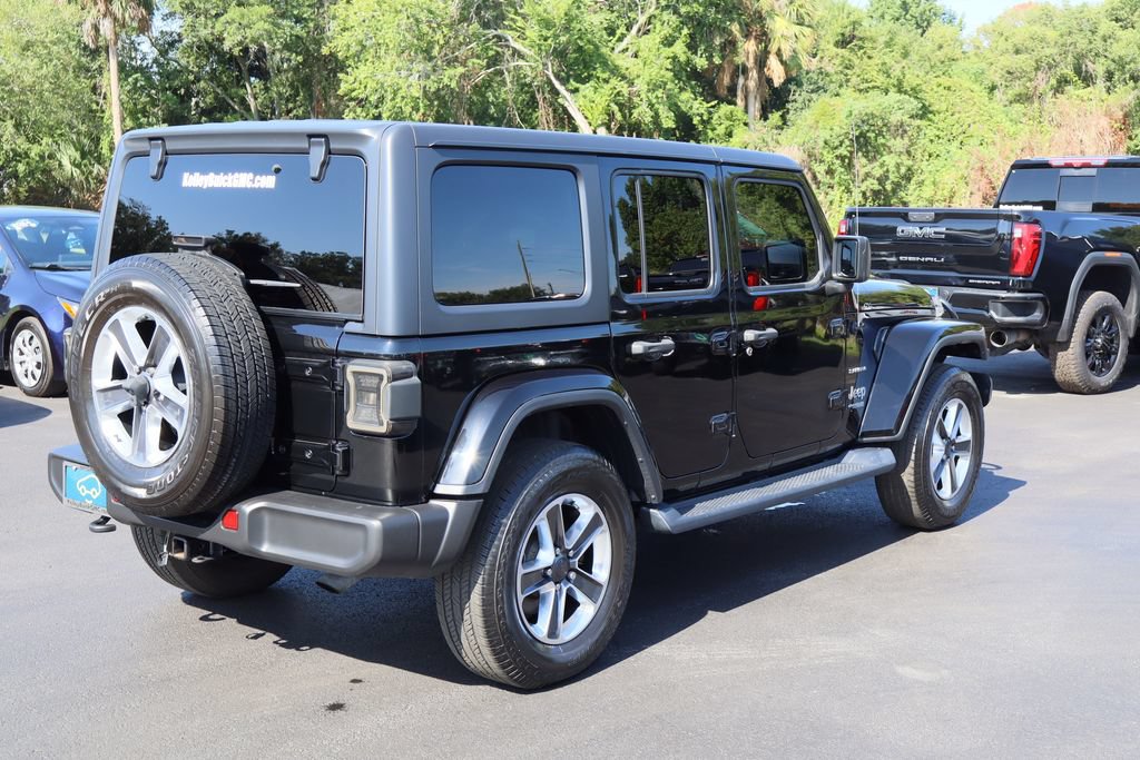 Used 2020 Jeep Wrangler Unlimited Sahara AWD/4WD image 9