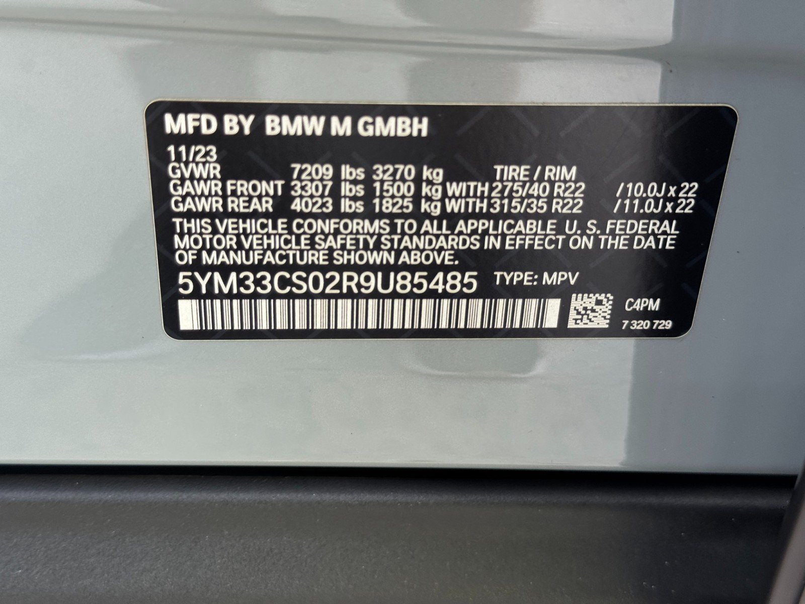 Used 2024 BMW XM Label Red AWD/4WD image 56