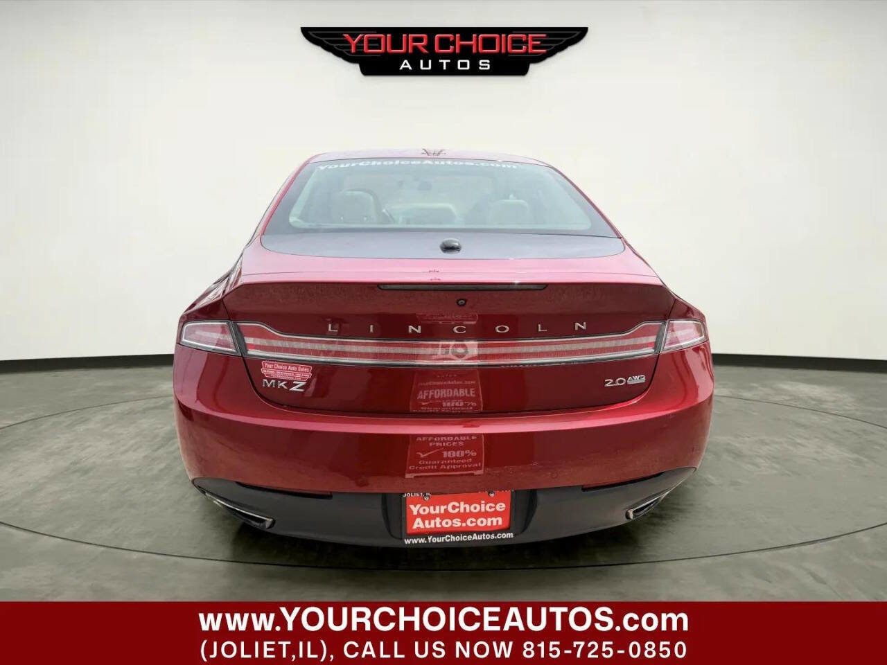 Used 2015 Lincoln MKZ AWD w/ Equipment Group 101A Select image 4