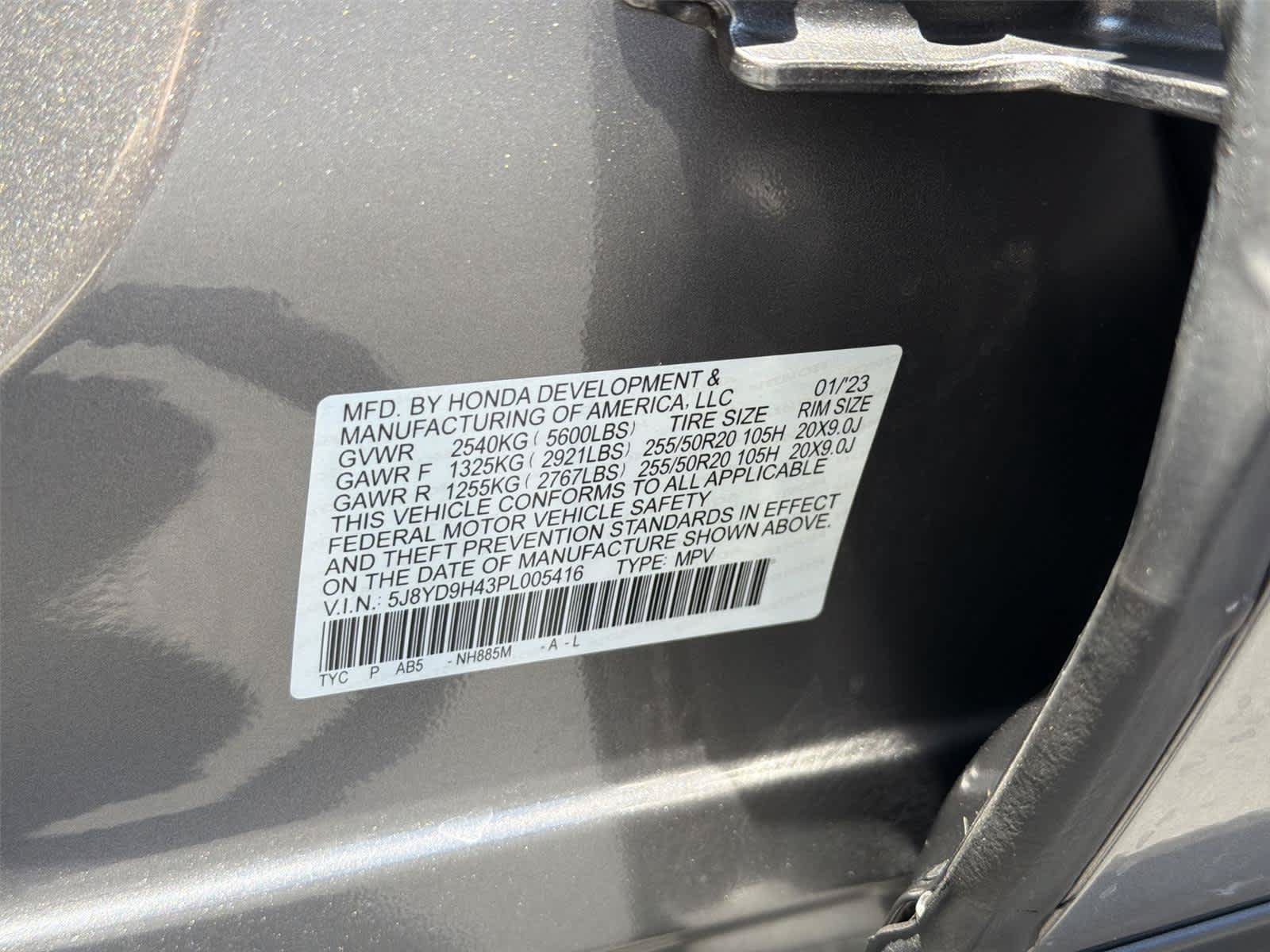 Certified 2023 Acura MDX FWD w/ Technology Package image 23