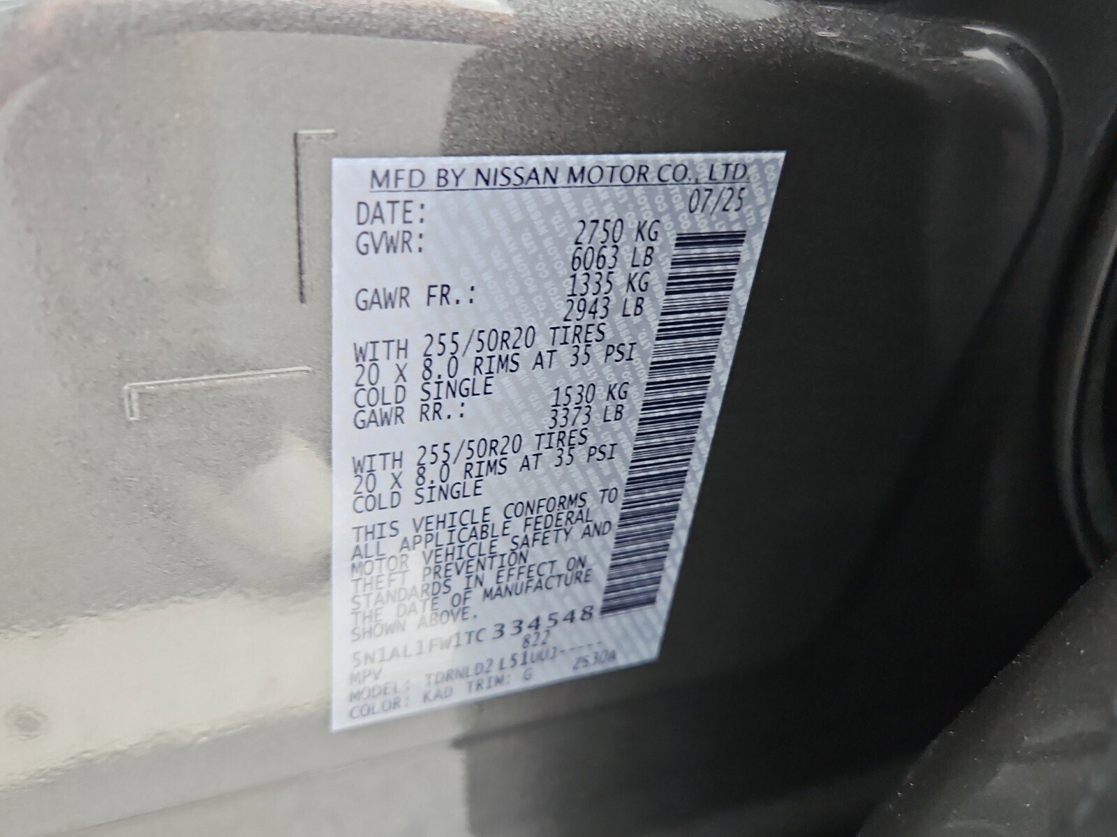 New 2026 INFINITI QX60 Sport w/ Dark Cargo Package image 14