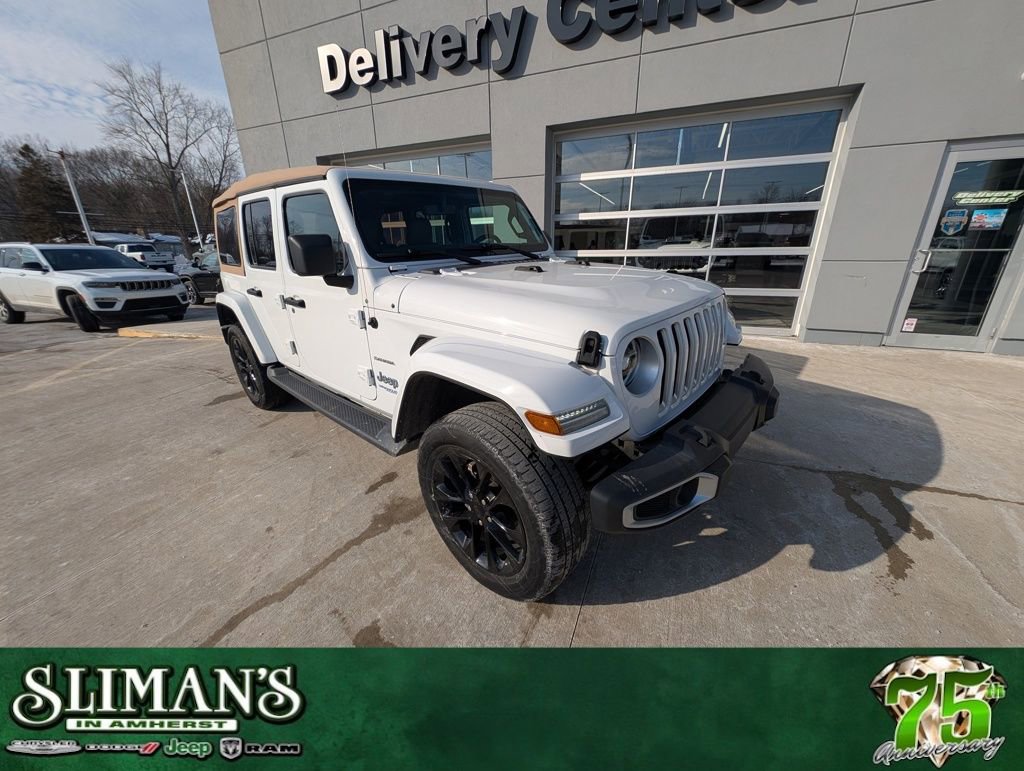 Used 2021 Jeep Wrangler Unlimited Sahara w/ Cold Weather Group image 1