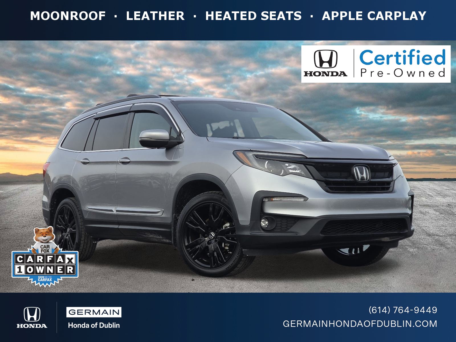 Certified 2022 Honda Pilot Special Edition