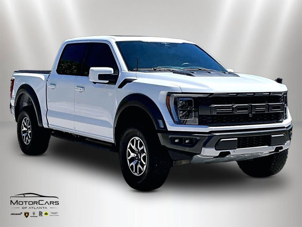 Used 2023 Ford F150 Raptor w/ Blue Interior Package AWD/4WD image 2