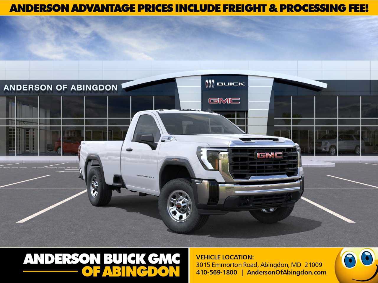 New 2026 GMC Sierra 2500 Pro w/ Convenience Package AWD/4WD image 1