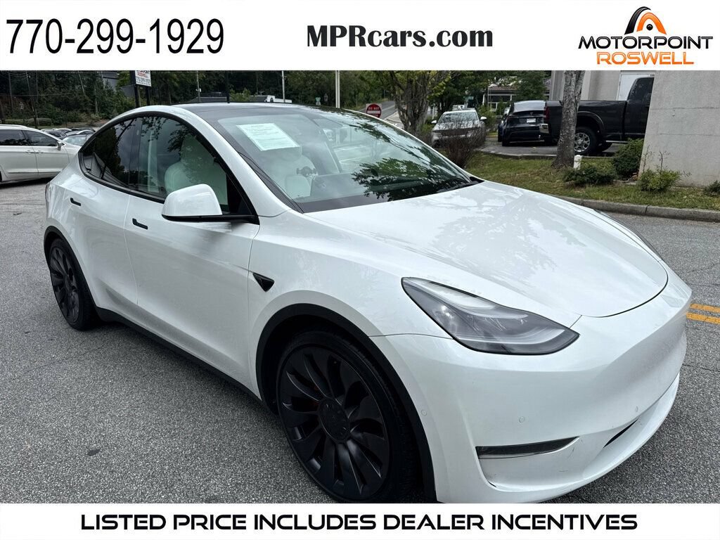 Used 2021 Tesla Model Y Performance AWD/4WD image 1
