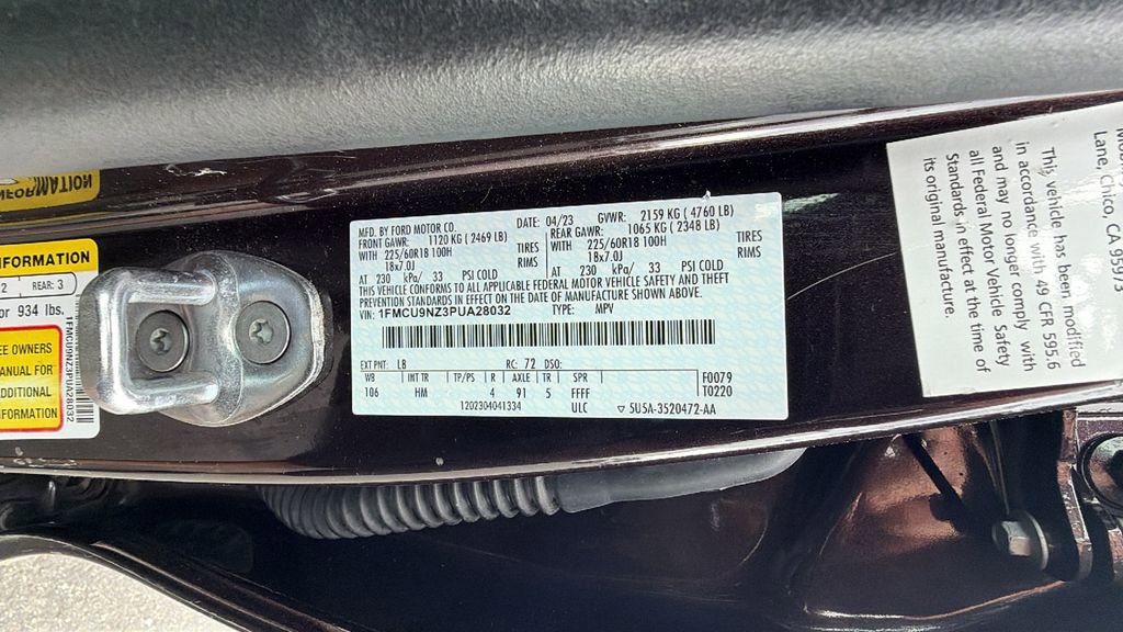 Used 2023 Ford Escape ST-Line Select w/ Tech Pack #2 image 34