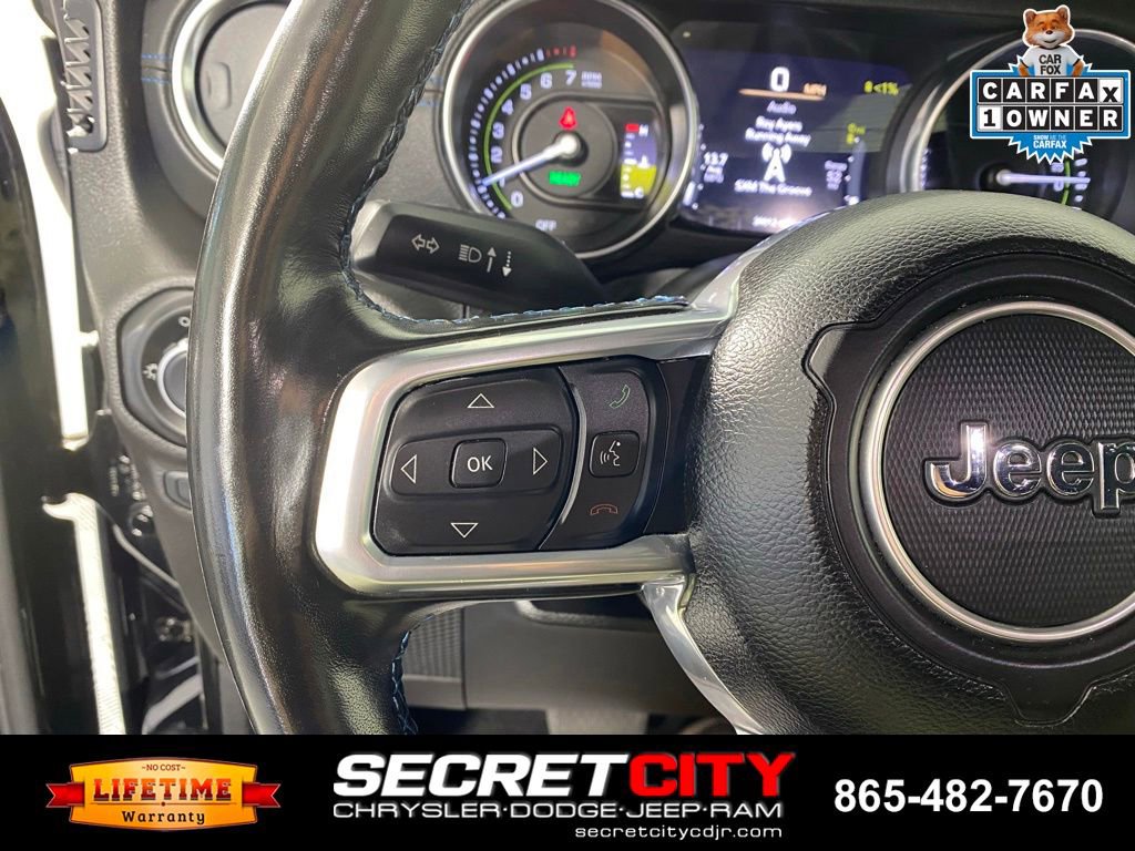Used 2022 Jeep Wrangler Unlimited Rubicon 4xe w/ Steel Bumper Group AWD/4WD image 15