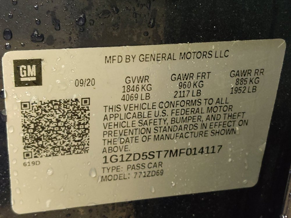 Used 2021 Chevrolet Malibu LT image 33