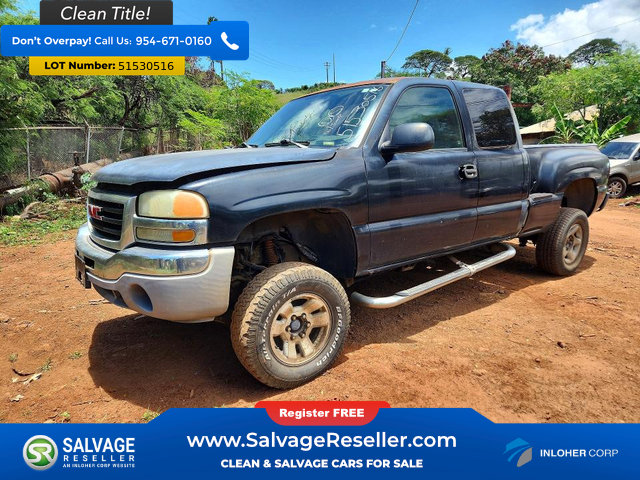 Used 2004 GMC Sierra 1500 4x4 Extended Cab w/ Light Duty Power Package