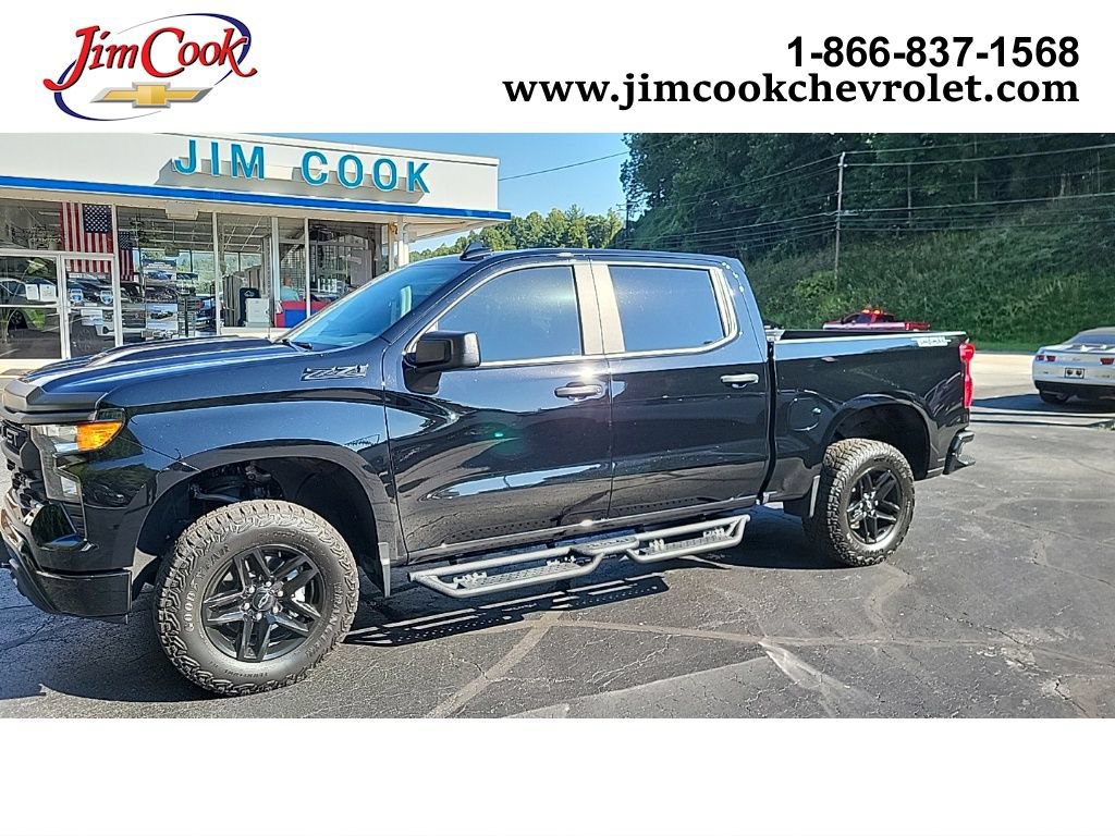 Used 2025 Chevrolet Silverado 1500 Custom Trail Boss w/ Midnight Edition