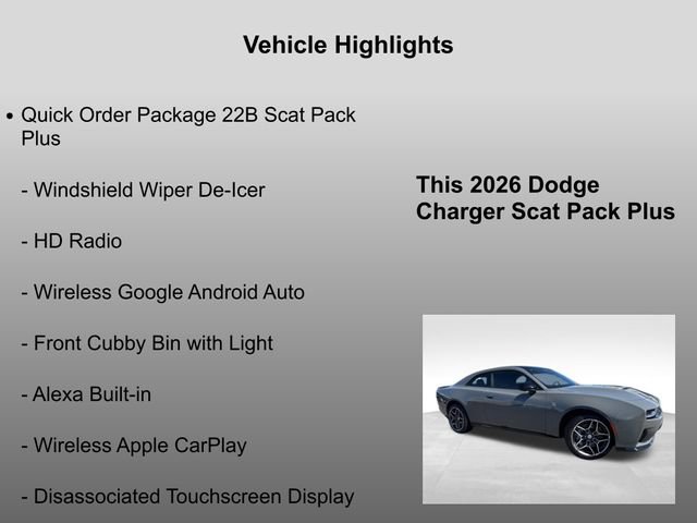 New 2026 Dodge Charger Scat Pack AWD/4WD image 29