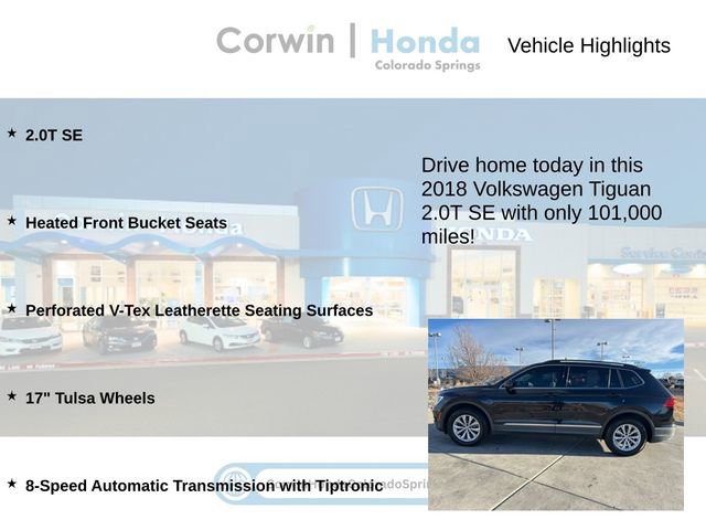 Used 2018 Volkswagen Tiguan S image 6